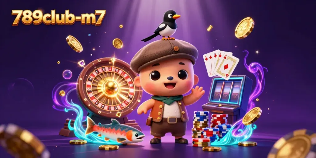 Experience excitement with 789club-m7’s playful Nessie and dynamic casino elements.