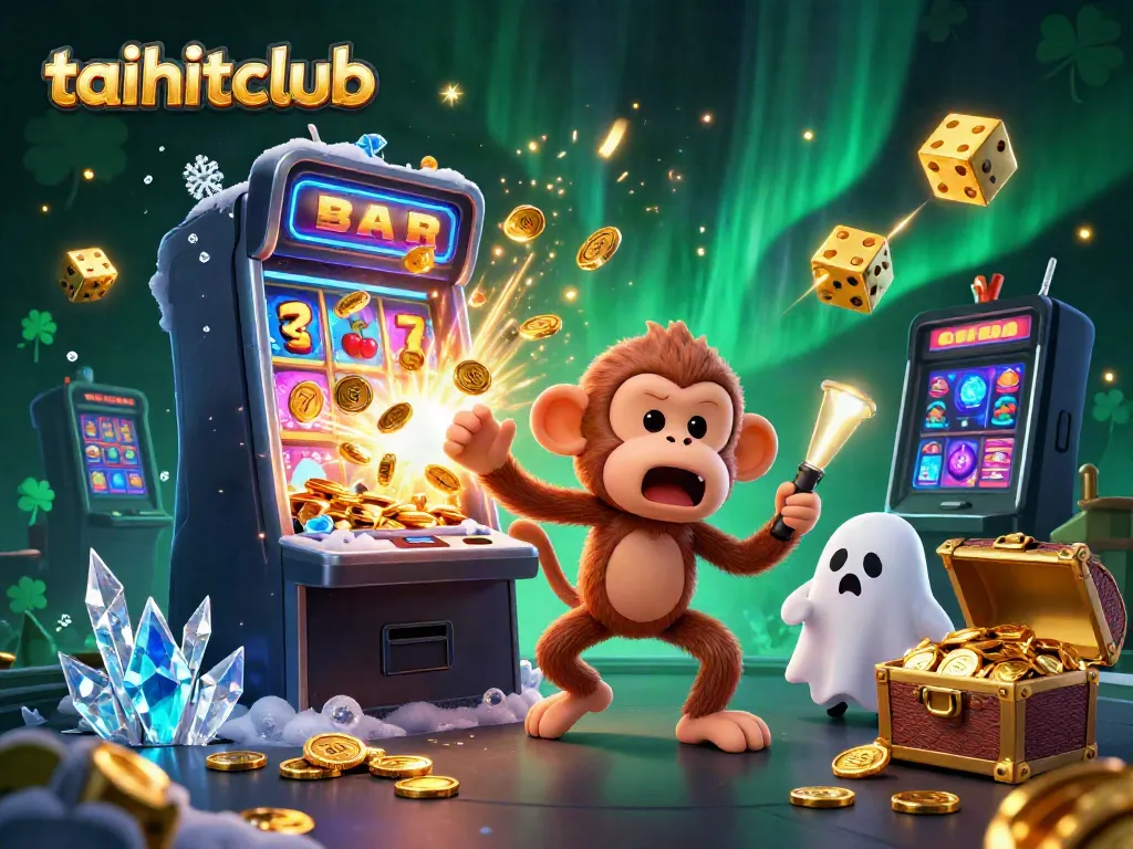 Experience the thrill of gaming with taihitclub in this packed casino scene full of excitement.