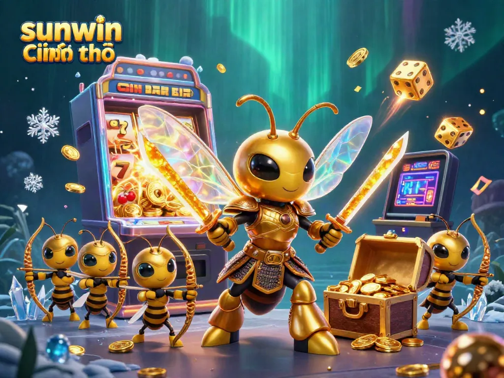 Engage with sunwin chính chủ as vibrant casino scenes unfold with thrilling game elements.