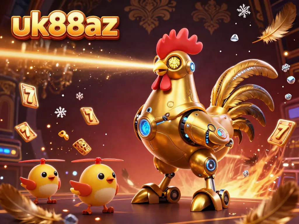 Experience thrilling betting action with the uk88az golden robot and lively gaming atmosphere.