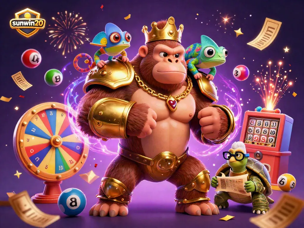 Experience thrilling gameplay at sunwin20 with vibrant casino elements and dynamic characters!