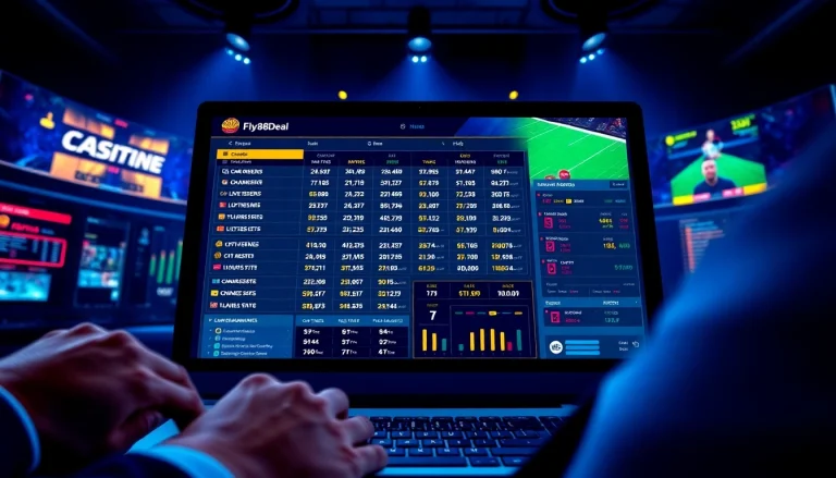 Experience the excitement of online betting with fly88deal's dynamic interface.