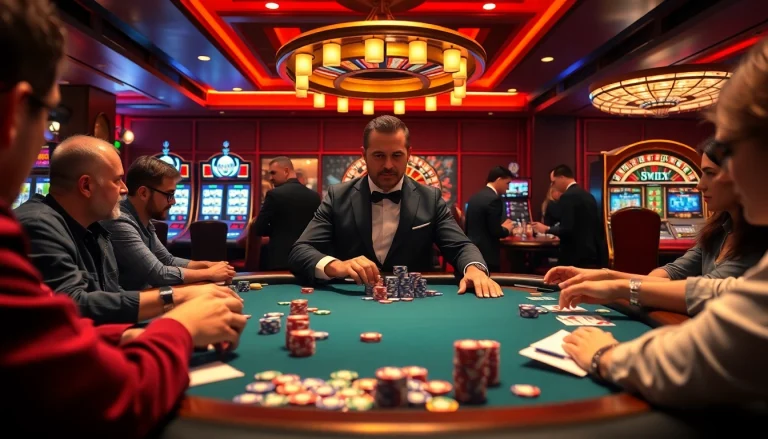 Players enjoying live casino games on https://bong99.pro/ with vibrant dealer interactions and table excitement.