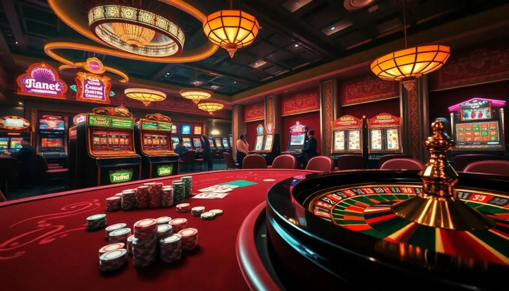 Experience the thrill of betting at https://b52club.forum/ with luxurious casino elements.