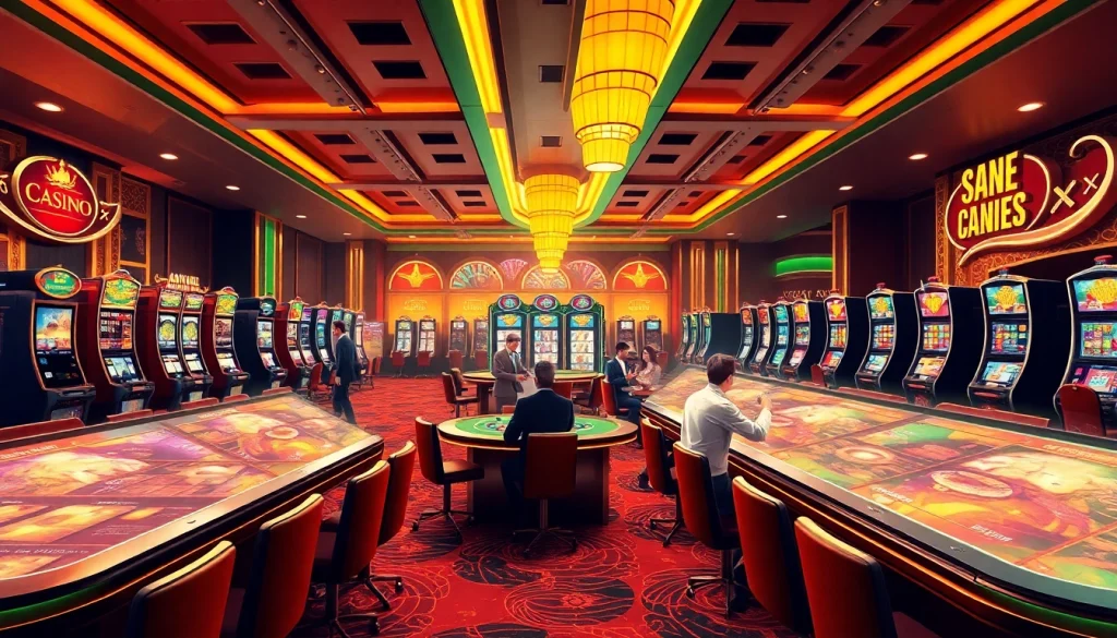 Jouer dans un casino en ligne fiable avec des graphismes éclatants et un environnement accueillant.