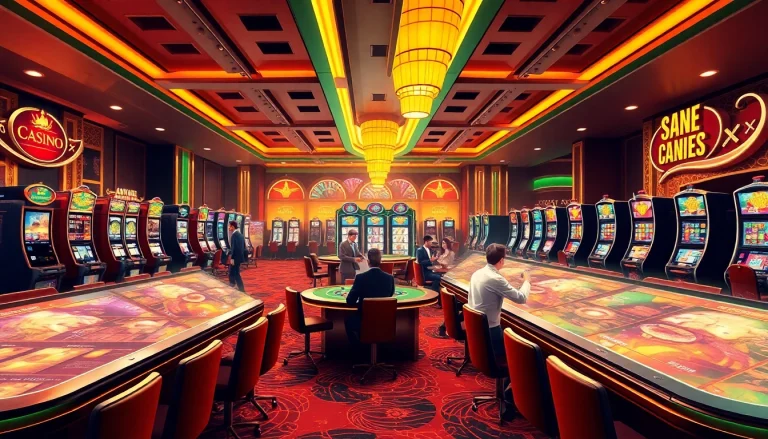 Jouer dans un casino en ligne fiable avec des graphismes éclatants et un environnement accueillant.