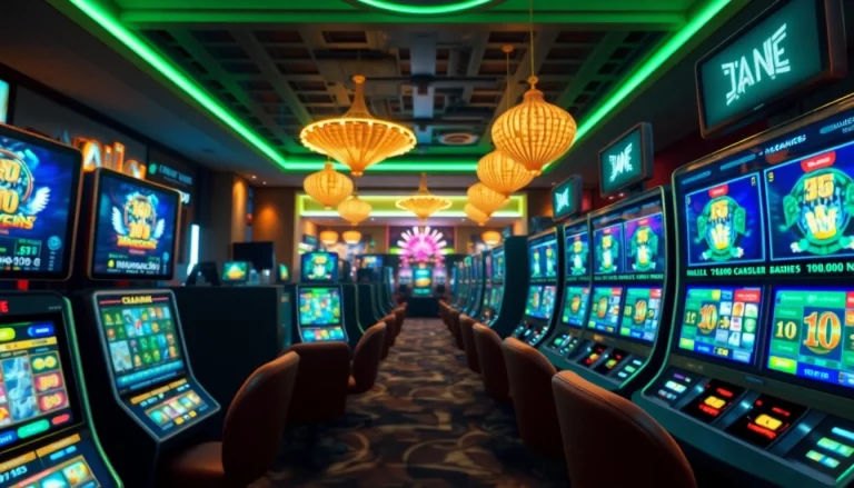 Plongée dans l'univers du casino en ligne crypto avec des machines à sous modernes.