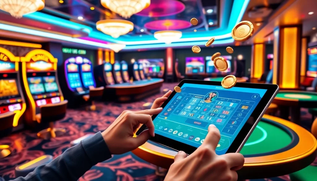 Experience thrilling gameplay at crypto casinos with vibrant gaming tables and exciting technologies.