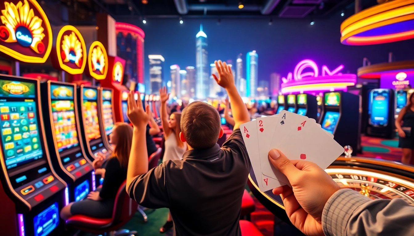 Explore site casino en ligne with exciting gaming options and vibrant atmosphere.