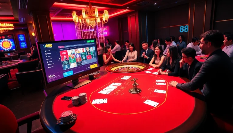 Experience the thrills of u888 with lively casino gameplay featuring vibrant games and luxurious settings.