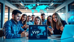在现代办公室中，快连 VPN 用户享受无缝互联网连接体验