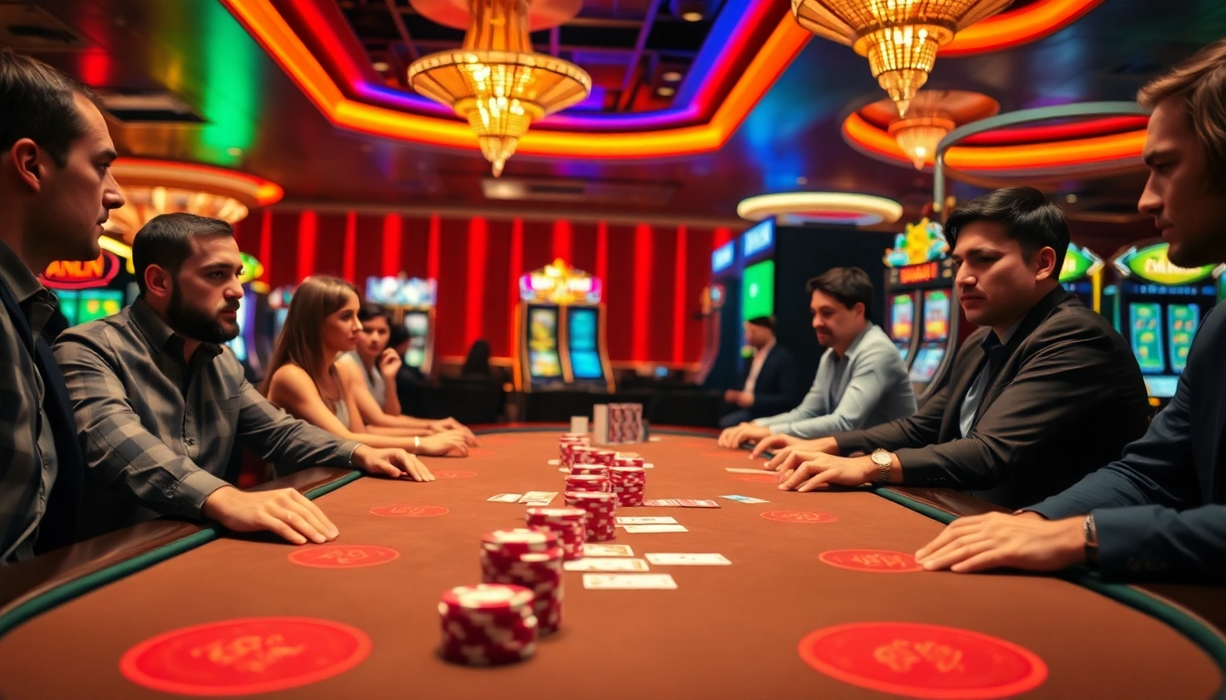 Jouez à des jeux passionnants de casino en ligne argent réel avec des joueurs engagés et des tables animées.