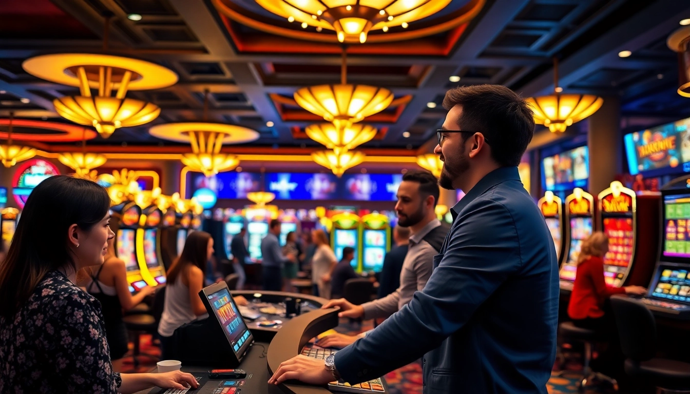 Jouer dans un casino fiable en ligne avec des jeux passionnants et une ambiance énergique.