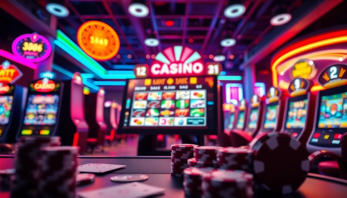 Découvrez les nouveaux casinos en ligne 2026 avec une ambiance de jeu dynamique et colorée.