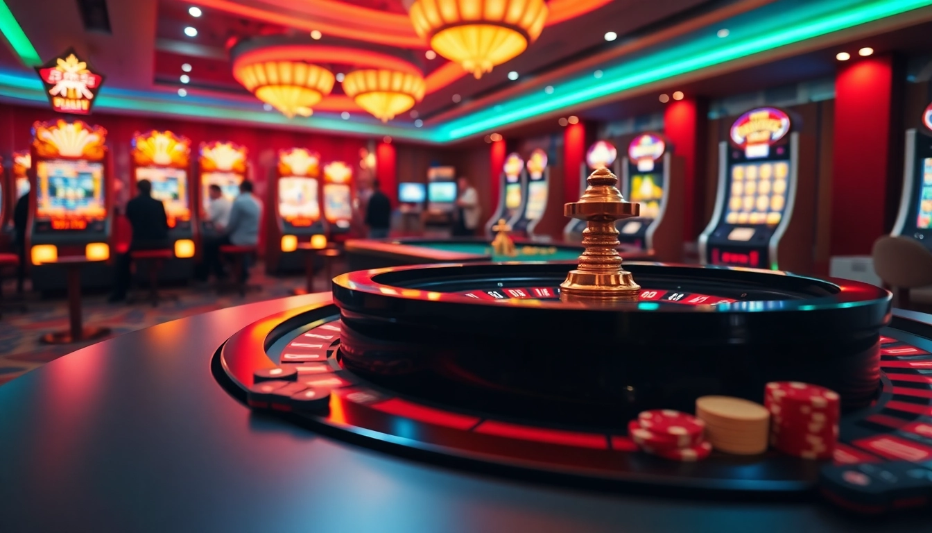 Joueurs enthousiastes dans un casino fiable en ligne, profitant des jeux excitants.