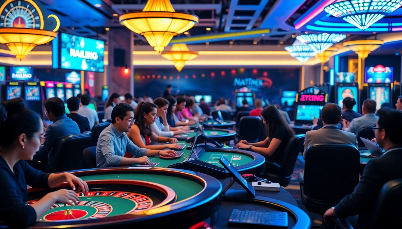 Découvrez un casino fiable en ligne avec des joueurs associés à des jeux captivants.