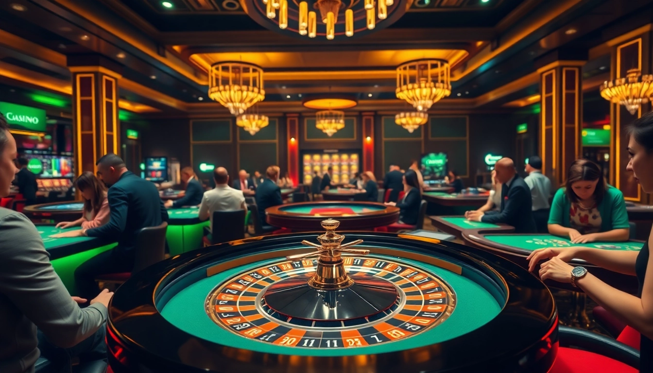 Jouer à un casino fiable en ligne avec une ambiance élégante et engageante pour les parieurs.