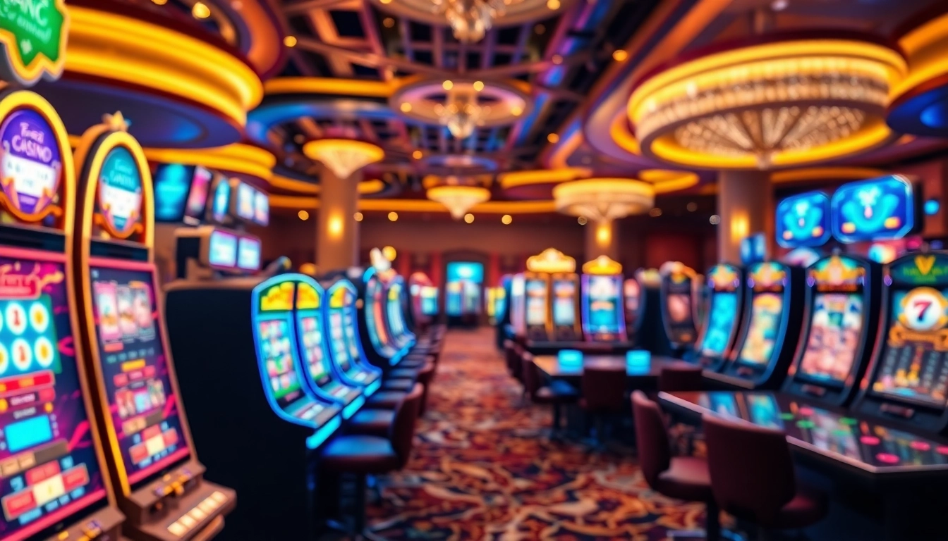 Jouer sur un casino en ligne avec des jeux captivants et un environnement vibrant
