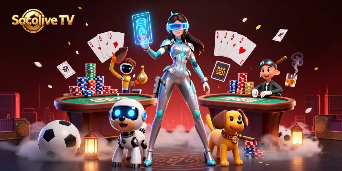 Engage with Socolive TV for an immersive sports betting experience, featuring thrilling elements and dynamic visuals.