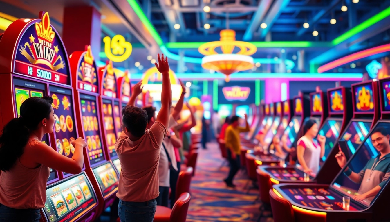 Profitez des jeux au casino en ligne avec une expérience immersive et des machines à sous vibrantes. related image