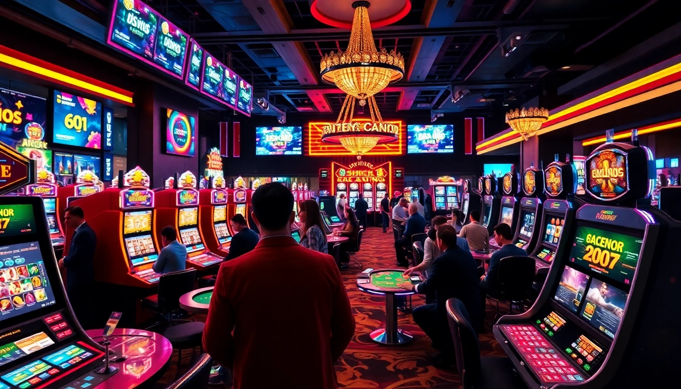 Jouer à un casino en ligne avec des joueurs enthousiastes sur une plateforme animée. related image