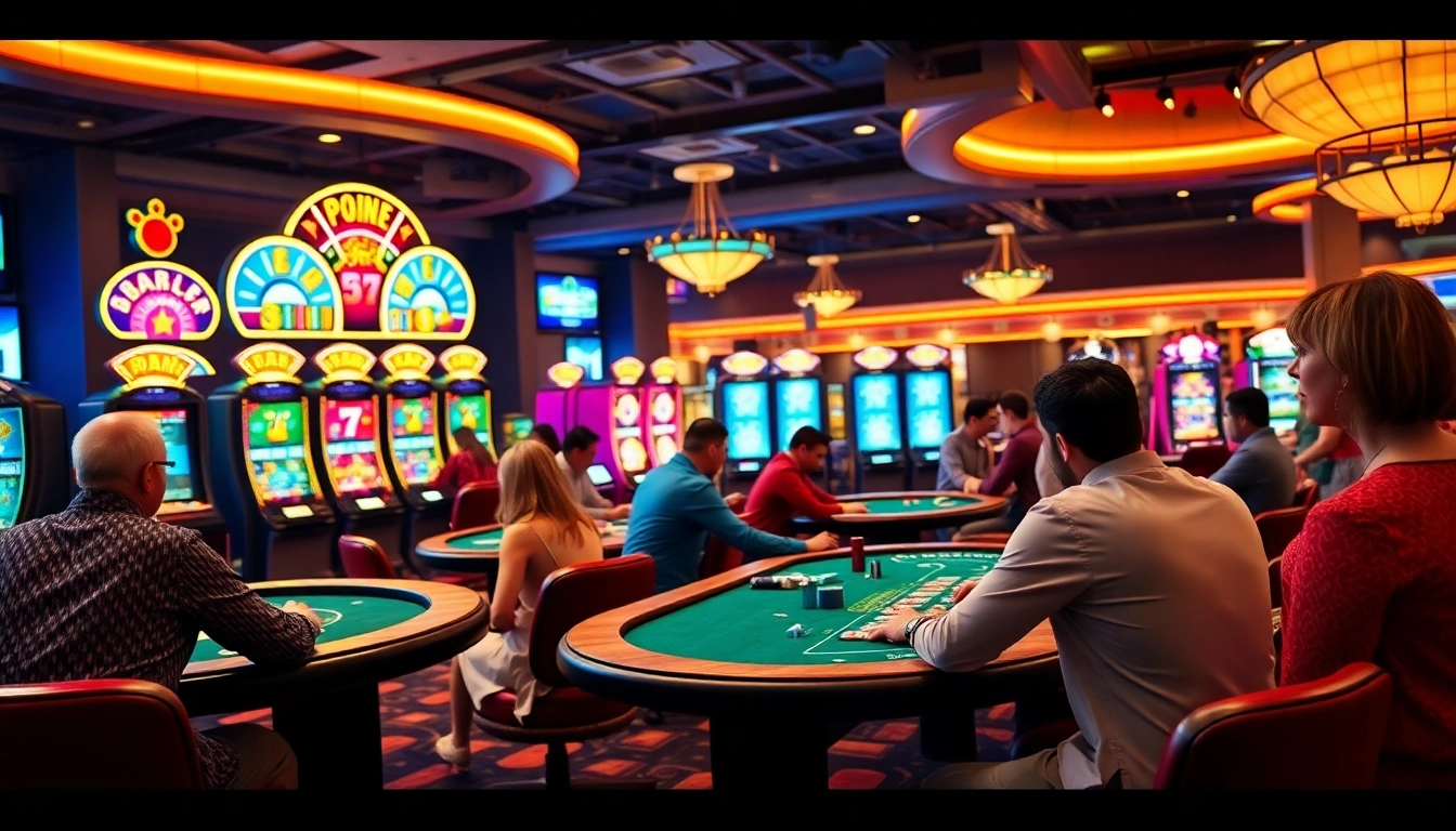Jouez à des jeux de casino en ligne captivants avec une ambiance amusante et engageante.