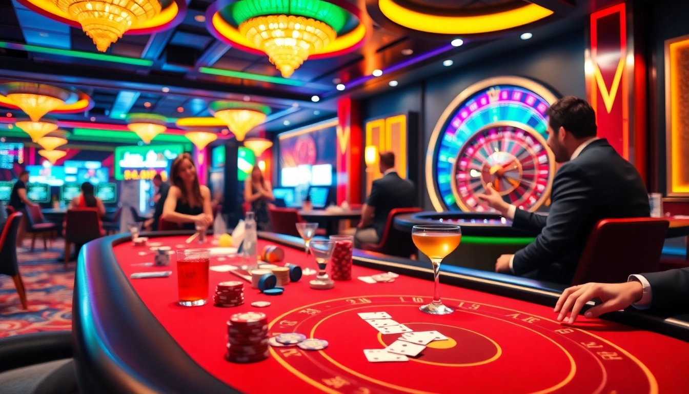 Jouez aux jeux passionnants de casino en ligne sur une plateforme moderne et dynamique.