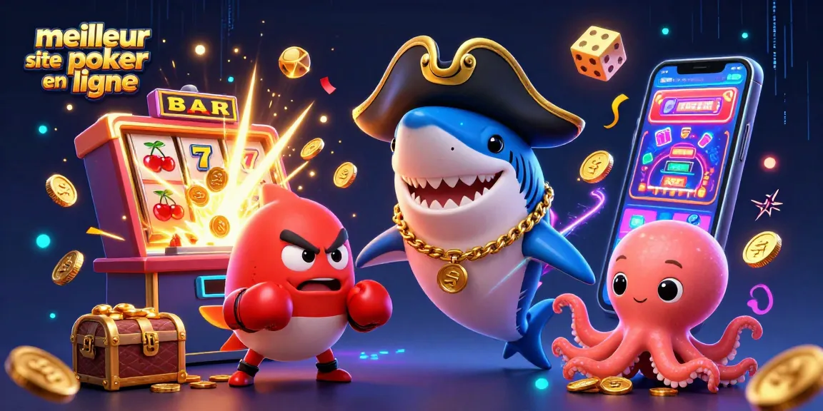 Jouez sur le meilleur site de poker en ligne avec des personnages animés spécialisés et des effets de jackpot captivants