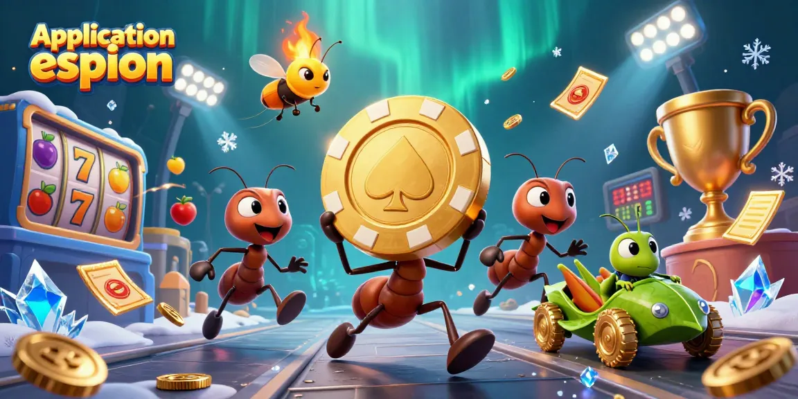 Surveillez les activités de jeu avec application espion : une scène dynamique de casino avec des personnages animés.