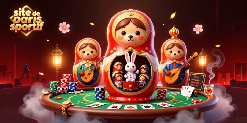 Parier sur le site de paris sportif avec des bébés ours et un lapin musicien.