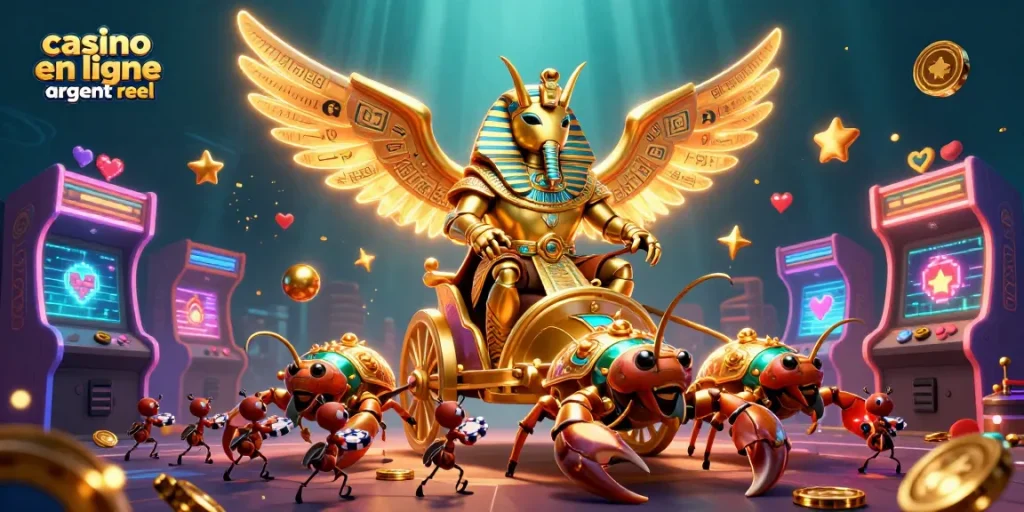 Vivez vos aventures de casino en ligne argent réel avec des jeux intrigants et dynamiques.