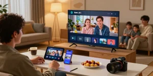 Profitez des chaînes avec l'Atlas Pro ONTV dans un environnement de cinéma à domicile.
